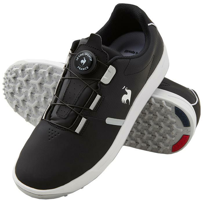 ルコック Le coq sportif　LCS BIARRITZ BOA ソフトスパイク ゴルフシューズ LG4FCS12U BKWH ブラック×ホワイト　2024年モデル ブラック×ホワイト（BKWH） 詳細3