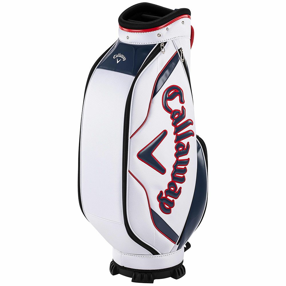 キャロウェイ　SPORT スポーツ メンズ キャディバッグ 25 JM 5125022 ホワイト/ネイビー/レッド　2025年モデル 詳細2