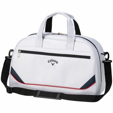 キャロウェイ　SPORT スポーツ メンズ ボストンバッグ 25 JM 5925028 ホワイト/ネイビー/レッド　2025年モデル 詳細4