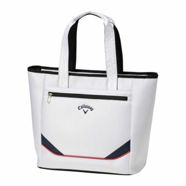 キャロウェイ　 SPORT スポーツ メンズ トートバッグ 25 JM 5925032 ホワイト/ネイビー/レッド　2025年モデル 詳細1