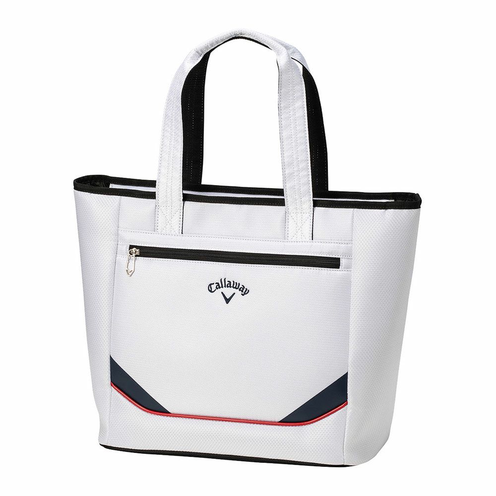 キャロウェイ　 SPORT スポーツ メンズ トートバッグ 25 JM 5925032 ホワイト/ネイビー/レッド　2025年モデル 詳細1