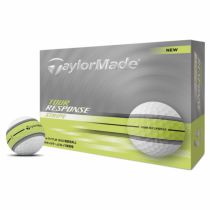 テーラーメイド　ツアーレスポンス ストライプ 2025年モデル ゴルフボール　1ダース（12球入り）　ネオンイエロー