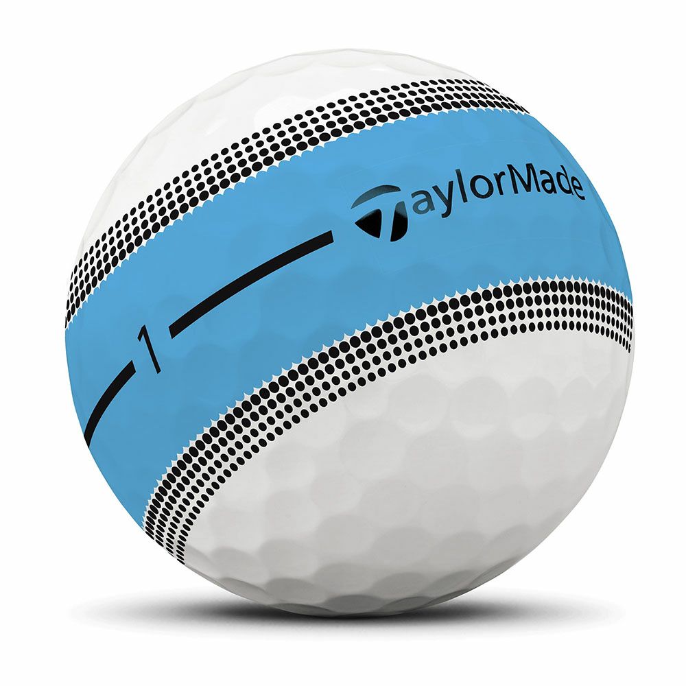 ーラーメイド　ツアーレスポンス ストライプ 2025年モデル ゴルフボール　1ダース（12球入り）　ネオンブルー 詳細4