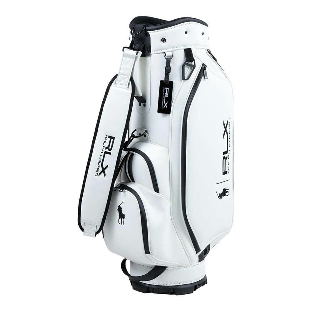 RLX GOLF　メンズ キャディバッグ RLC017 WH ホワイト　2025年モデル ホワイト