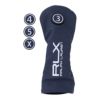 RLX GOLF　メンズ フェアウェイウッド用 ヘッドカバー RLF017 NV ネイビー　2025年モデル 詳細1