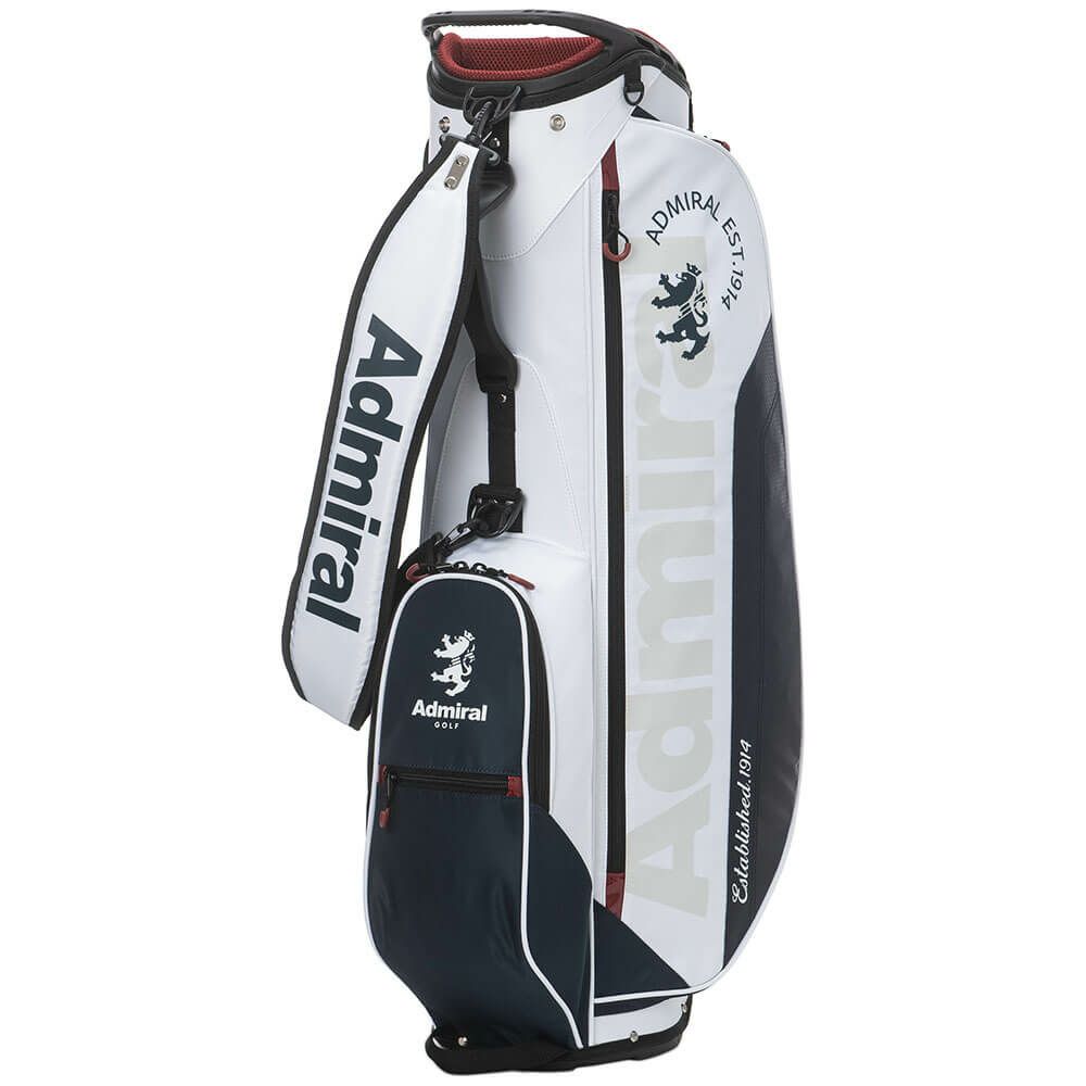 アドミラル Admiral　ライトウェイト スタンドキャディバッグ ADMG5AC7 90 トリコロール　2025年モデル 詳細2