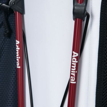 アドミラル Admiral　ライトウェイト スタンドキャディバッグ ADMG5AC7 90 トリコロール　2025年モデル 詳細12