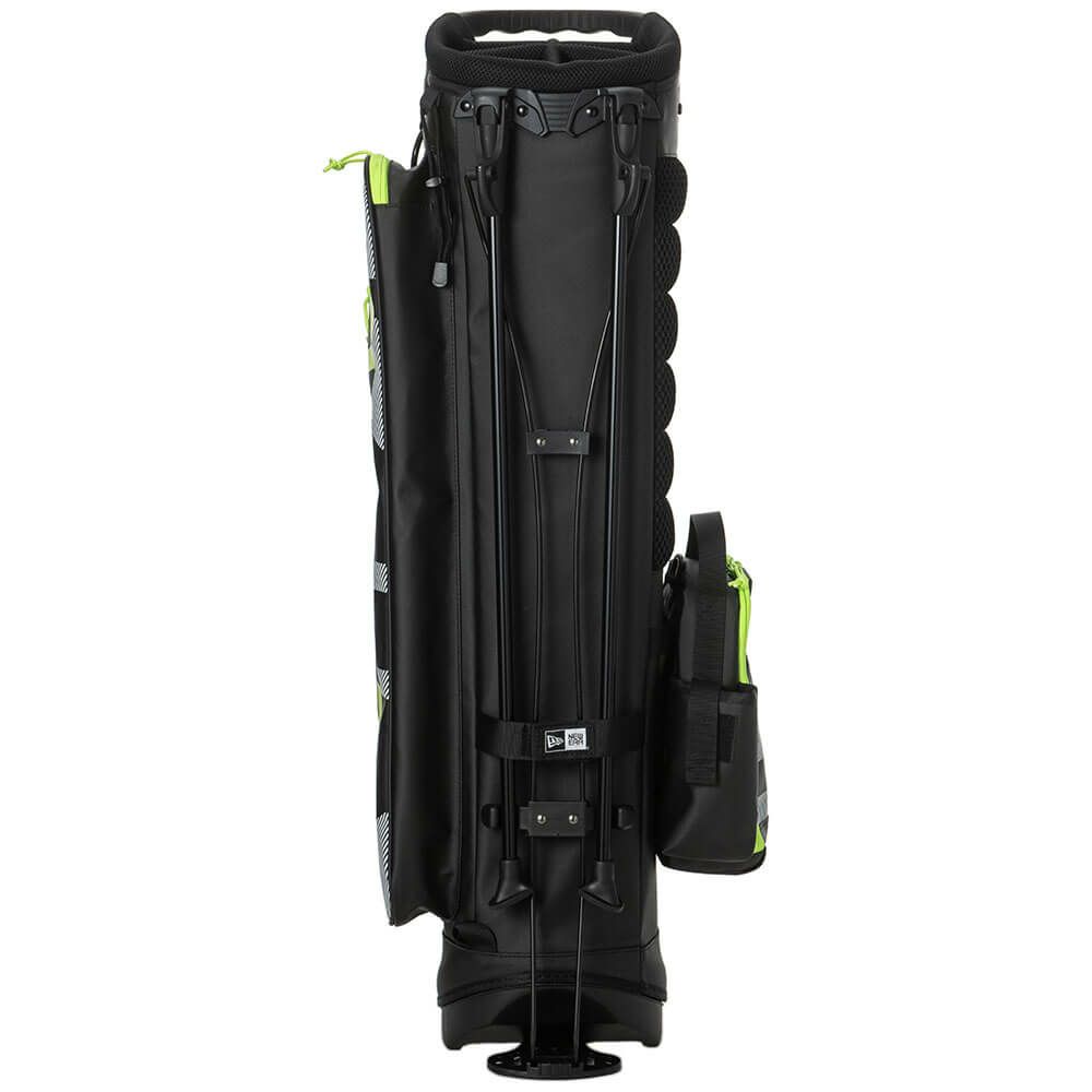 アドミラル Admiral　NEW ERA コラボ スタンドキャディバッグ ADMG5ACA 10 ブラック　2025年モデル 詳細6