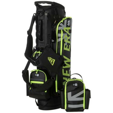 アドミラル Admiral　NEW ERA コラボ スタンドキャディバッグ ADMG5ACA 10 ブラック　2025年モデル 詳細8