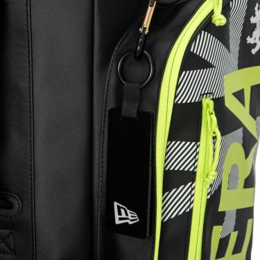 アドミラル Admiral　NEW ERA コラボ スタンドキャディバッグ ADMG5ACA 10 ブラック　2025年モデル 詳細10