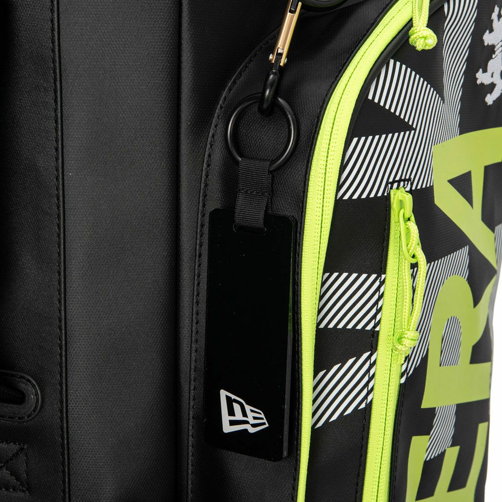 アドミラル Admiral　NEW ERA コラボ スタンドキャディバッグ ADMG5ACA 10 ブラック　2025年モデル 詳細10