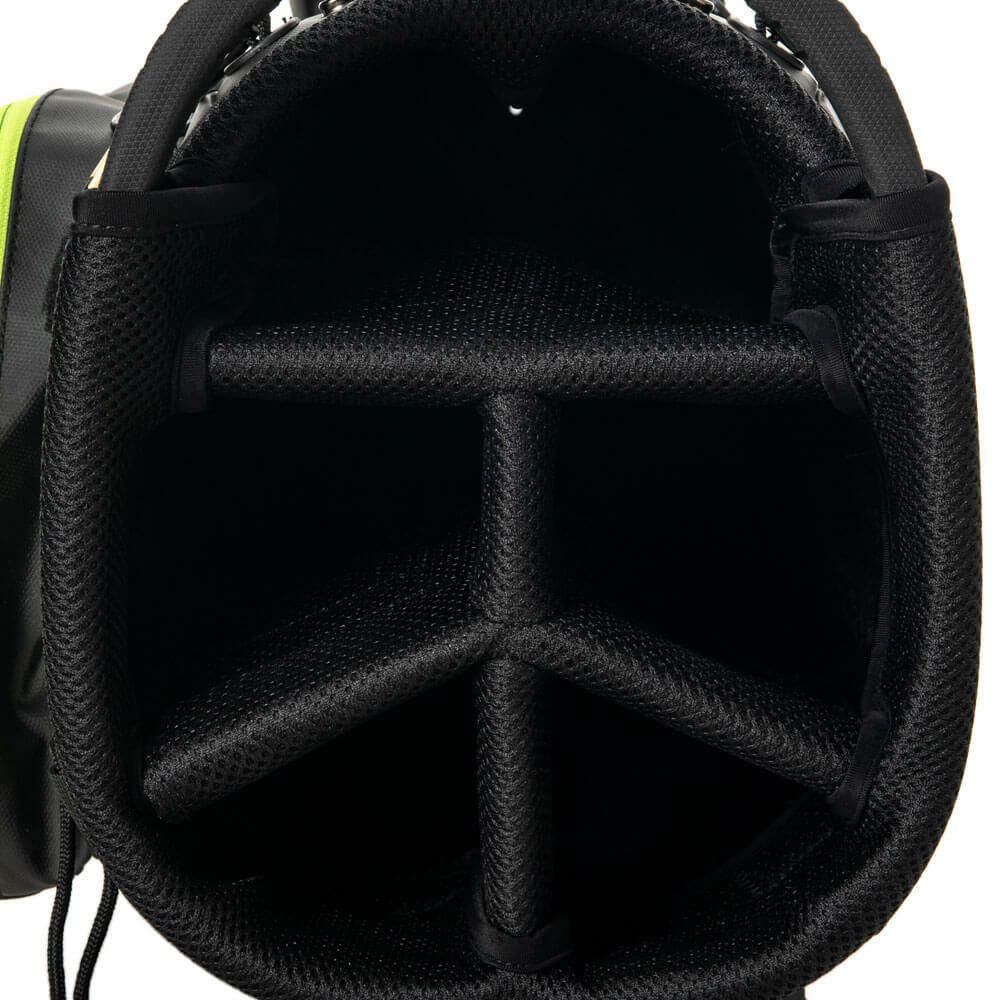 アドミラル Admiral　NEW ERA コラボ スタンドキャディバッグ ADMG5ACA 10 ブラック　2025年モデル 詳細15