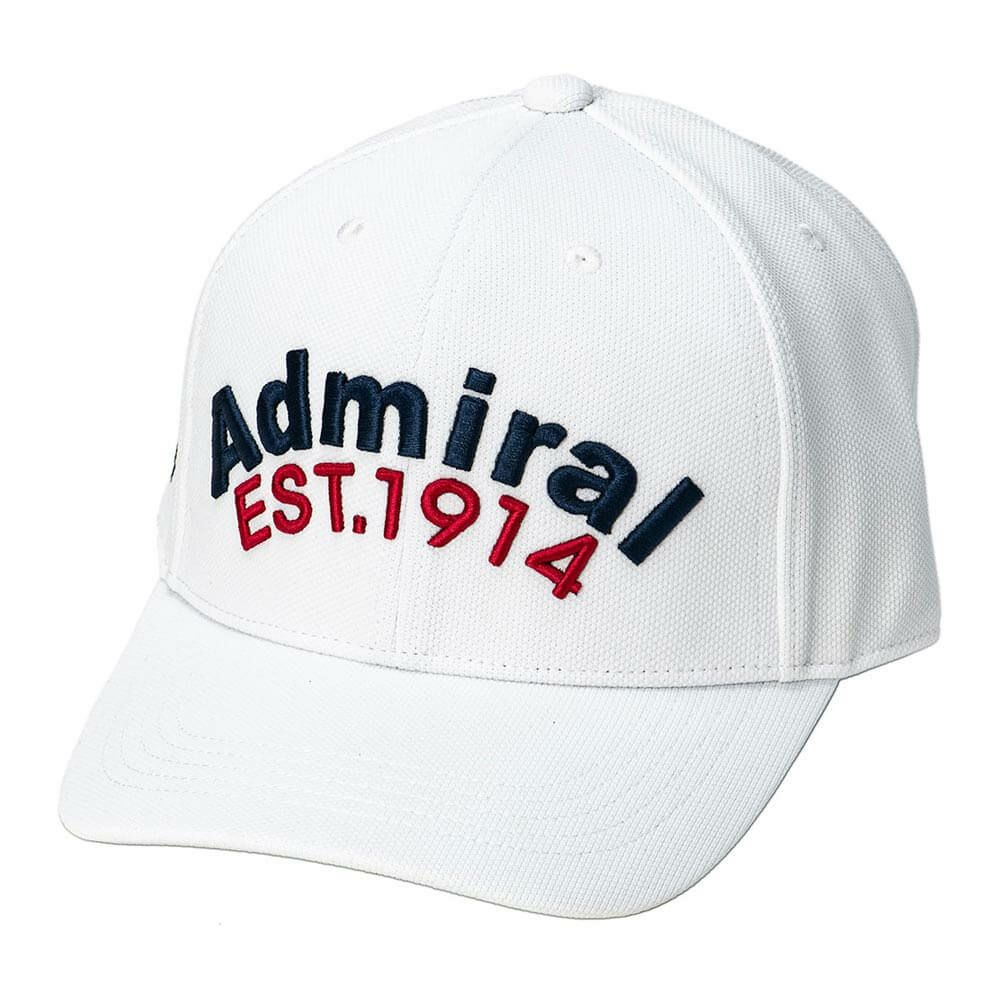 アドミラル Admiral　アーチロゴツイル キャップ ADMB5A10 00 ホワイト　2025年モデル 詳細1