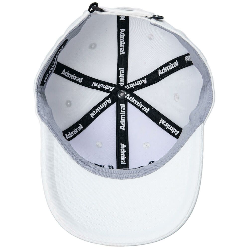 アドミラル Admiral　アーチロゴツイル キャップ ADMB5A10 00 ホワイト　2025年モデル 詳細3
