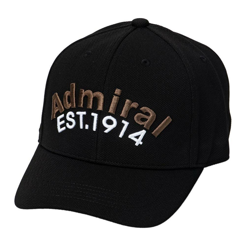 アドミラル Admiral　アーチロゴツイル キャップ ADMB5A10 10 ブラック　2025年モデル ブラック