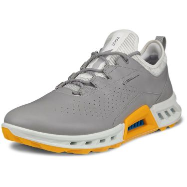 ecco エコー　BIOM C4 バイオム C4 レース　メンズ スパイクレス ゴルフシューズ 130404 56342 WILD DOVE/SUNRISE　2025年モデル