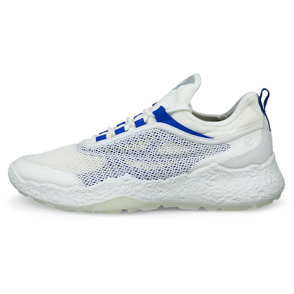 ecco エコー　BIOM H5 TEXT バイオム H5 レース サマータイプ　メンズ スパイクレス ゴルフシューズ 138004 61109 WHITE/VIRTUAL　2025年モデル 詳細1