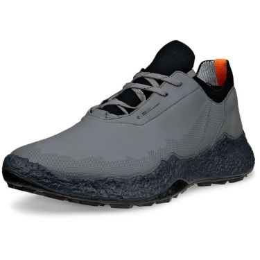 ecco エコー　BIOM H5 バイオム H5 レース　メンズ スパイクレス ゴルフシューズ 138014 01013 STEEL　2025年モデル