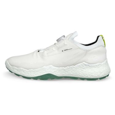 ecco エコー　BIOM H5 BOA バイオム H5 ボア　メンズ スパイクレス ゴルフシューズ 138024 01007 WHITE　2025年モデル 詳細1