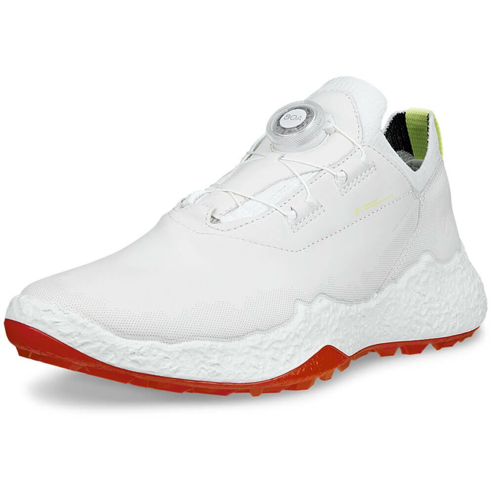 ecco エコー　BIOM H5 BOA バイオム H5 ボア　レディース スパイクレス ゴルフシューズ 115013 01007 WHITE　2025年モデル