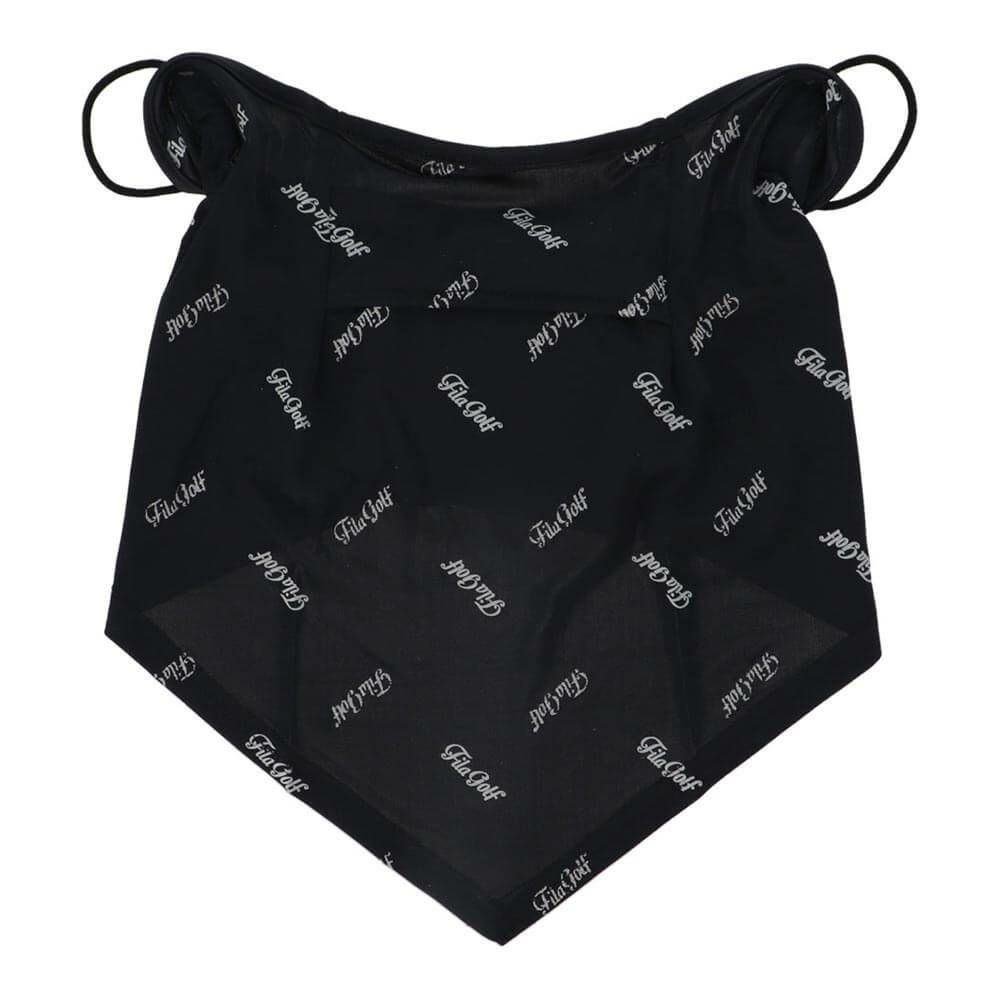 フィラ FILA　レディース UVカット フェイスカバー 754940 BK ブラック　2024年モデル 詳細1