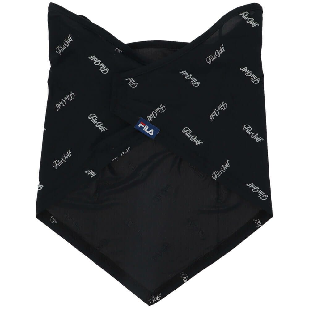 フィラ FILA　レディース UVカット フェイスカバー 754940 BK ブラック　2024年モデル 詳細2