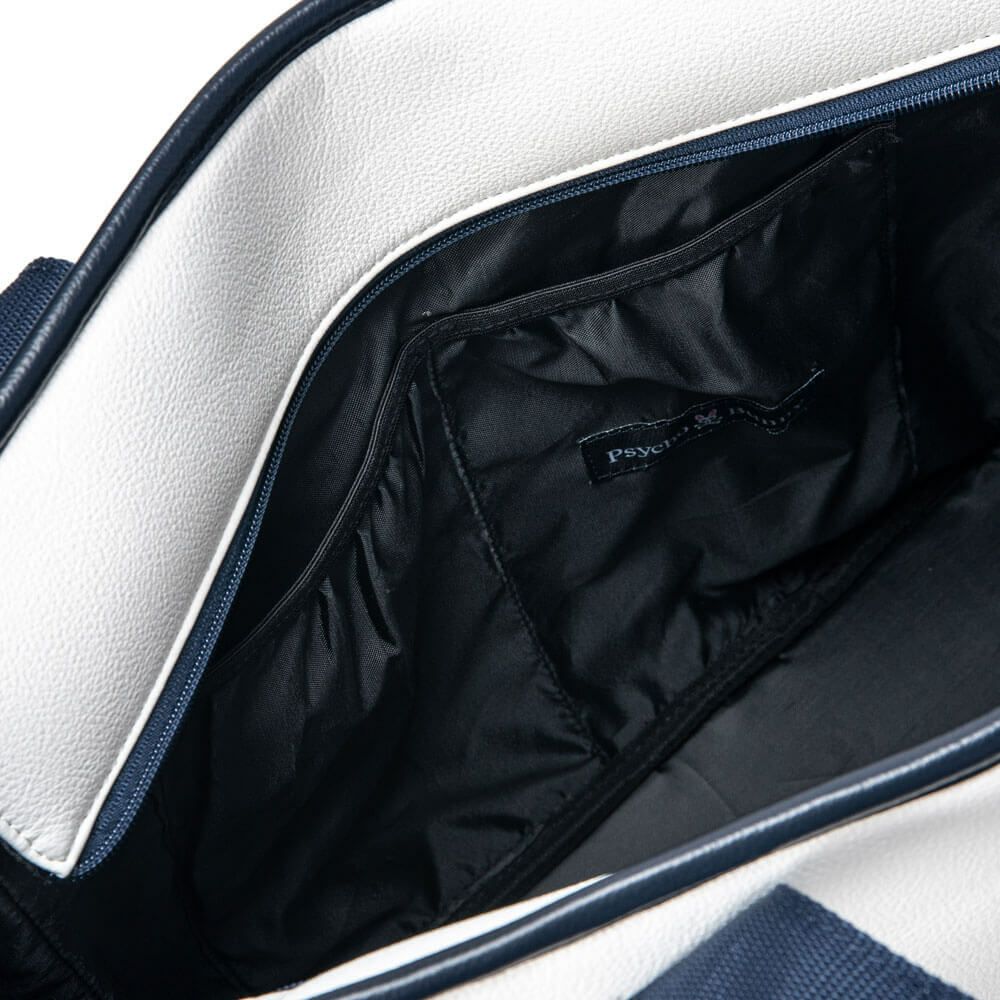 サイコバニー PsychoBunny　トートバッグ PBMG5SB8 00 ホワイト　2025年モデル 詳細4