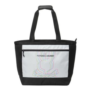 サイコバニー PsychoBunny　トートバッグ PBMG5SBA 00 ホワイト　2025年モデル 詳細1