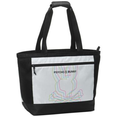 サイコバニー PsychoBunny　トートバッグ PBMG5SBA 00 ホワイト　2025年モデル 詳細2