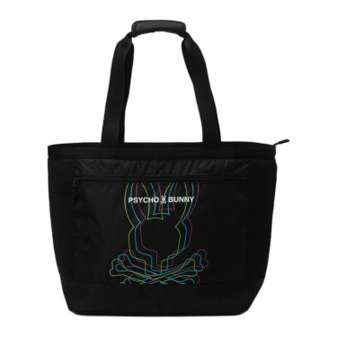 サイコバニー PsychoBunny　トートバッグ PBMG5SBA 10 ブラック　2025年モデル ブラック