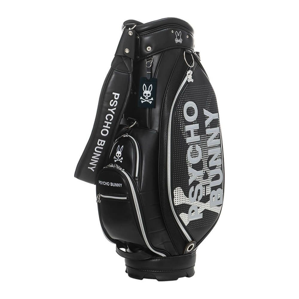 サイコバニー PsychoBunny　キャディバッグ PBMG5SC1 10 ブラック　2025年モデル 詳細1