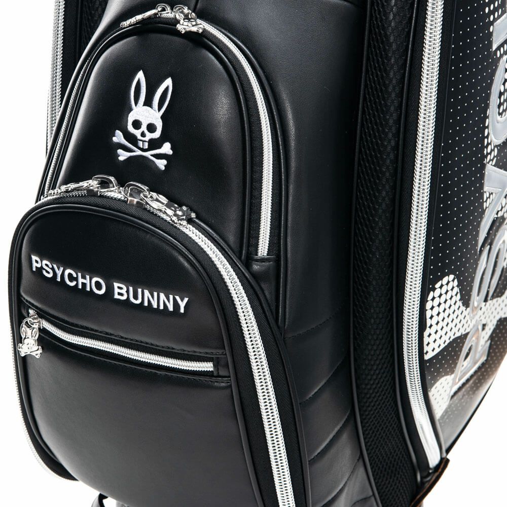 サイコバニー PsychoBunny　キャディバッグ PBMG5SC1 10 ブラック　2025年モデル 詳細7