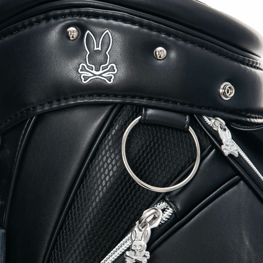 サイコバニー PsychoBunny　キャディバッグ PBMG5SC1 10 ブラック　2025年モデル 詳細10