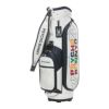 サイコバニー PsychoBunny　キャディバッグ PBMG5SC5 00 ホワイト　2025年モデル ホワイト