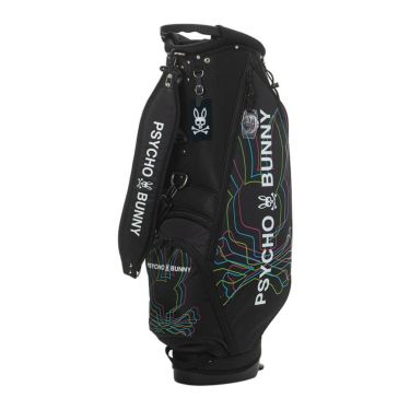 サイコバニー PsychoBunny　スタンドキャディバッグ PBMG5SC6 10 ブラック　2025年モデル 詳細1