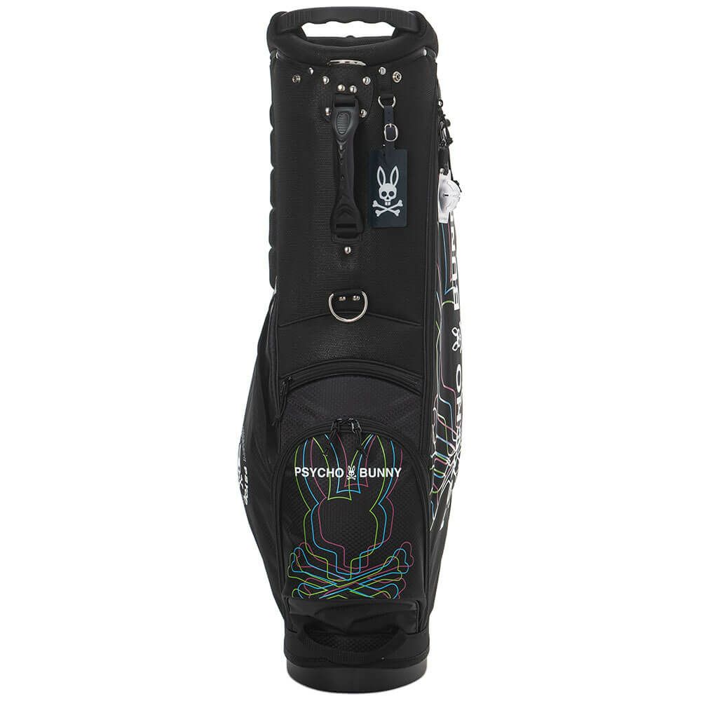 サイコバニー PsychoBunny　スタンドキャディバッグ PBMG5SC6 10 ブラック　2025年モデル 詳細3
