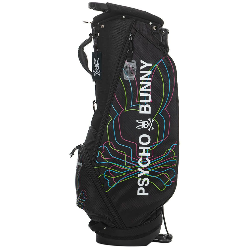 サイコバニー PsychoBunny　スタンドキャディバッグ PBMG5SC6 10 ブラック　2025年モデル 詳細6