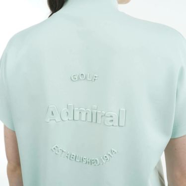 アドミラル Admiral　レディース エンボスロゴ ダンボール 半袖 モックネックシャツ ADLA513　2025年モデル 詳細9