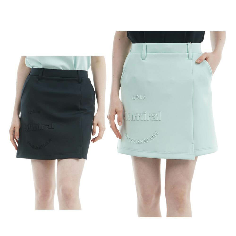 アドミラル Admiral　レディース エンボスロゴ ダンボール スカート ADLA514　2025年モデル 詳細1