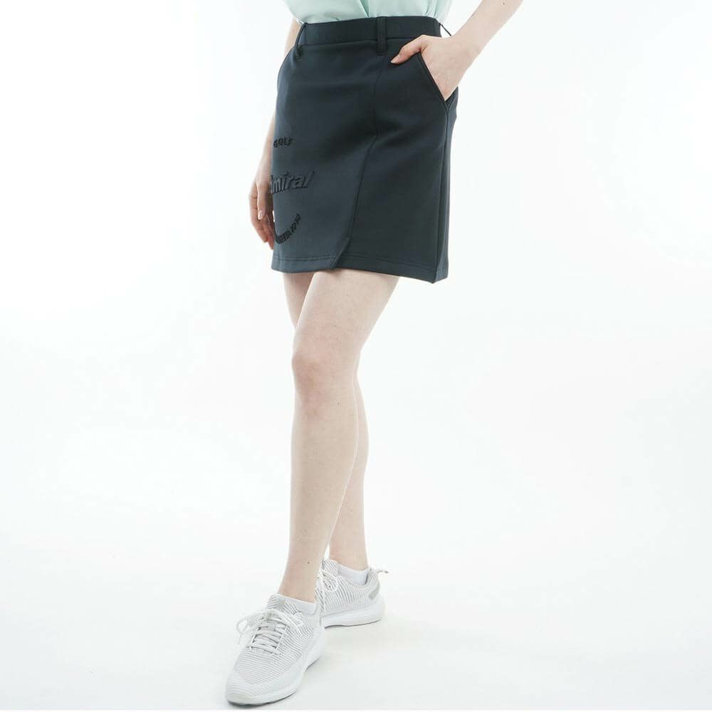 アドミラル Admiral　レディース エンボスロゴ ダンボール スカート ADLA514　2025年モデル 詳細4