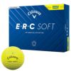 キャロウェイ　ERC SOFT 2025年モデル　ゴルフボール　1ダース（12球入り） トリプル・トラック イエロー 詳細1