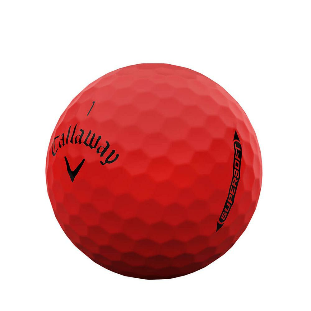 キャロウェイ　スーパーソフト 2025年モデル　ゴルフボール　1ダース（12球入り） レッド 詳細3