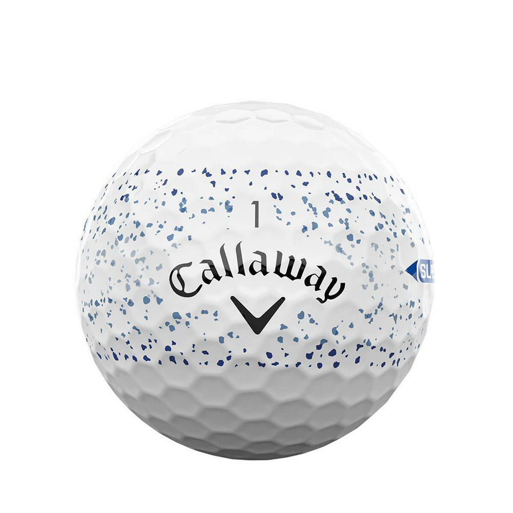 キャロウェイ　スーパーソフト スプラッター360 2025年モデル ゴルフボール　1ダース（12球入り） ブルー 詳細4