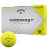 キャロウェイ　スーパーファスト 2025年モデル　ゴルフボール　1箱（15球入り） ボールドイエロー 詳細1