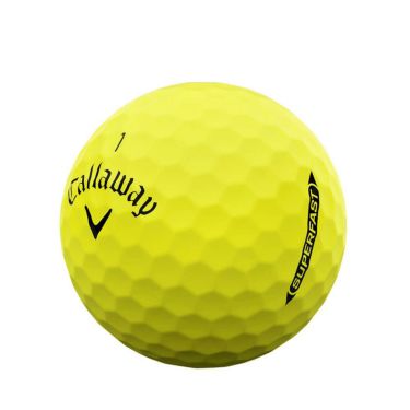 キャロウェイ　スーパーファスト 2025年モデル　ゴルフボール　1箱（15球入り） ボールドイエロー 詳細3