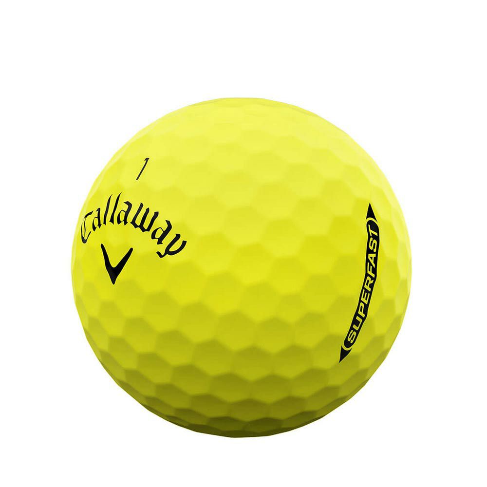 キャロウェイ　スーパーファスト 2025年モデル　ゴルフボール　1箱（15球入り） ボールドイエロー 詳細3