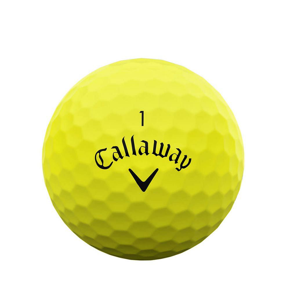 キャロウェイ　スーパーファスト 2025年モデル　ゴルフボール　1箱（15球入り） ボールドイエロー 詳細4