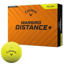 キャロウェイ　WARBIRD ウォーバード ディスタンスプラス 2025年モデル　ゴルフボール　1ダース（12球入り） イエロー 詳細1
