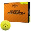 キャロウェイ　WARBIRD ウォーバード ディスタンスプラス 2025年モデル　ゴルフボール　1ダース（12球入り） イエロー 詳細1