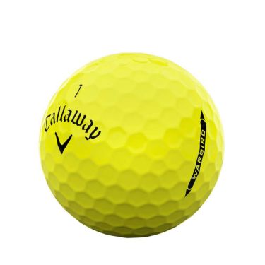 キャロウェイ　WARBIRD ウォーバード ディスタンスプラス 2025年モデル　ゴルフボール　1ダース（12球入り） イエロー 詳細3